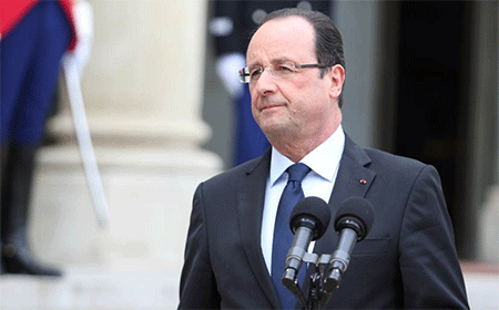 el presidente François Hollande Francia no tolerará acciones que amenacen su seguridad